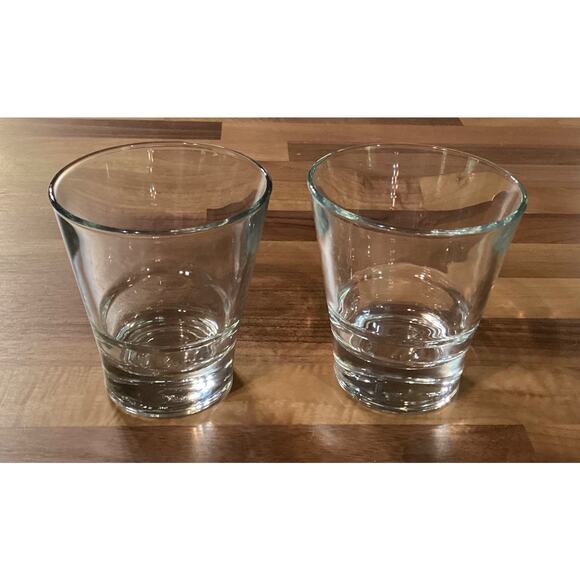 Libbey Duratuff 8 Ounce Whiskey Rock Glasses 3.75" Set of 2 - Picture 4 of 9
